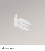 weiss Vorschau Rolloträger Metall für M Rollos #1W weiss