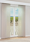 Graubeige Vorschau Lysel - Schiebegardine Sassandra #1W in Weiss Graubeige