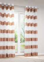kupfer Vorschau Lysel - Ösenschal Sabia #1W in Beige kupfer