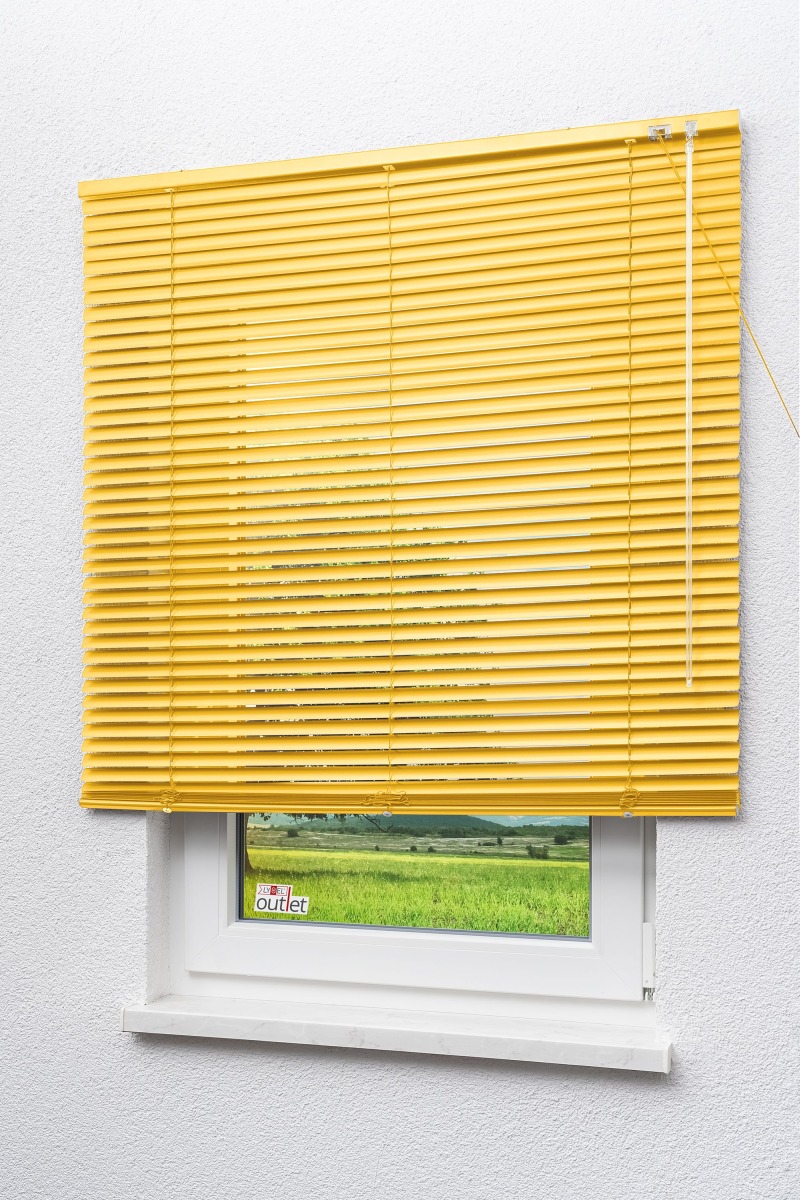 Lysel Outlet - Alujalousie 25mm Gelb