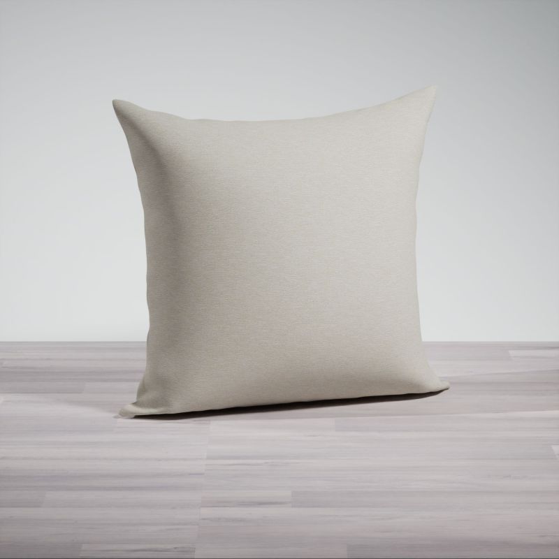 Dekokissen quadratisch in weiss