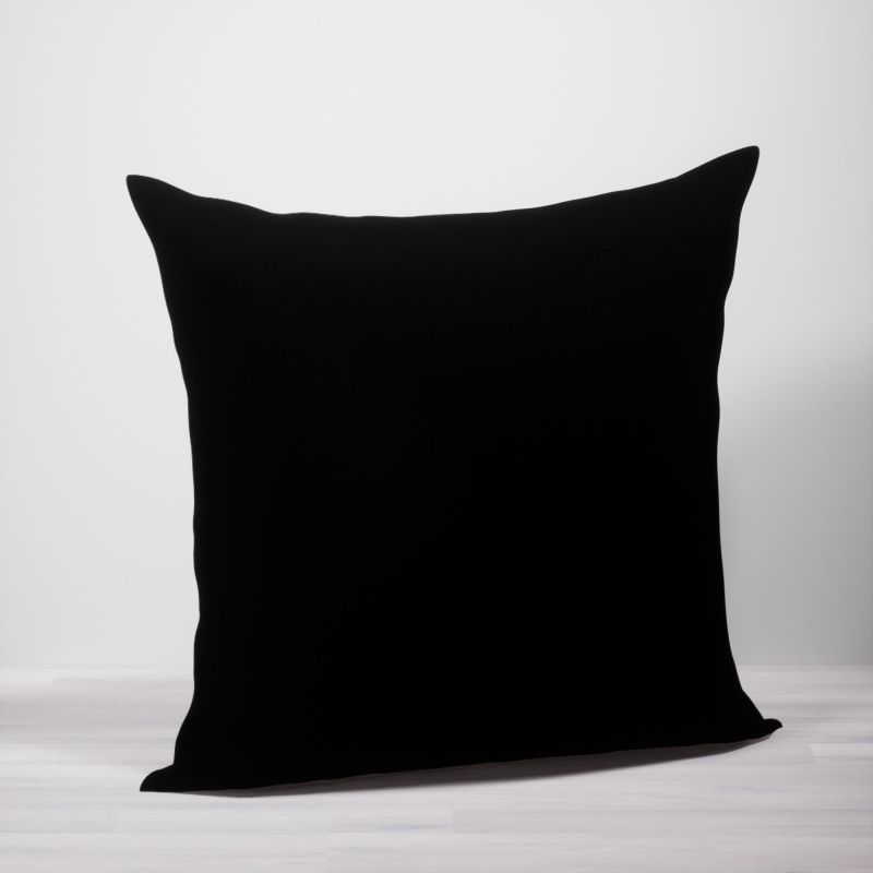Dekokissen quadratisch in schwarz
