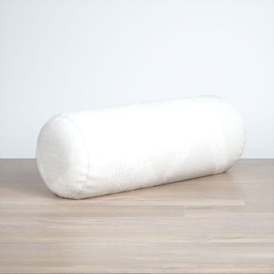 Dekokissen Nackenrolle in Weiss