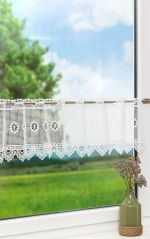 weiss Vorschau Scheibengardine von Lysel - Provence #1W weiss