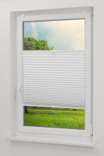 reinweiss Vorschau CleverFix Plissee Thermo Reinweiss #0B reinweiss
