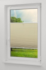 hellelfenbein Vorschau CleverFix Plissee Thermo Reinweiss #0B hellelfenbein