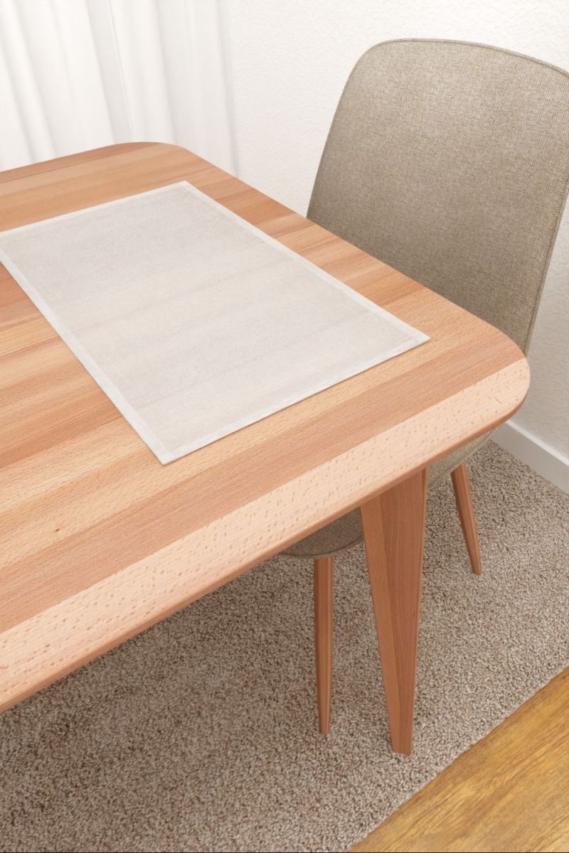 Platzdeckchen in weiss