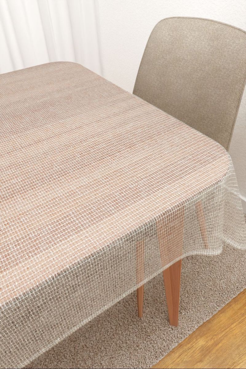 Tischdecke eckig in Weiss