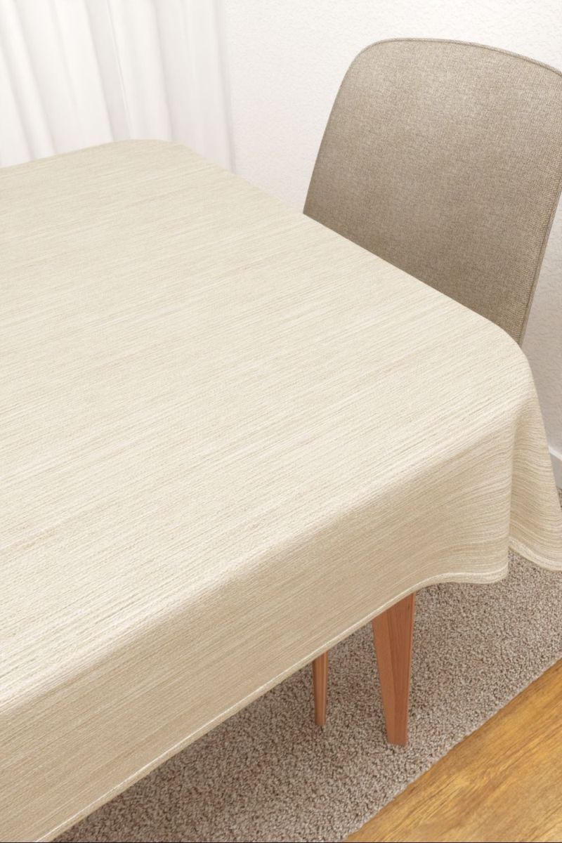 Tischdecke eckig in weiss