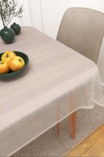 Tischdecke eckig in weiss