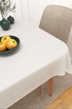 Tischdecke eckig in Weiss