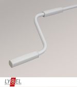 grau Vorschau Lysel - Markisenkurbel weiss #0V grau