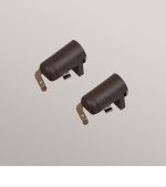 braun Vorschau 1 Paar Klemmträger Exklusiv #0V braun