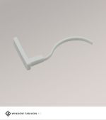grau Vorschau Endkappe Klettband #1W weiss grau