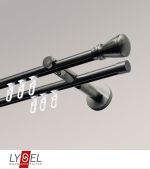 titan Vorschau Lysel - SET Opal Innenlauf 160cm 2 Lauf Doppel-Kombiträger offen mit Endstücke Konus in Bronze #1W titan