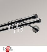 titan Vorschau Lysel - SET Opal 160cm Doppelträger geschlossen 2-Lauf mit Endstücke Kappe in Bronze #1W titan