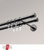 titan Vorschau Lysel - SET Opal 160cm Doppelträger geschlossen 2-Lauf mit Endstücke Zylinder in Bronze #1W titan