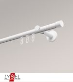 weiss Vorschau Lysel - SET Opal Innenlauf 200cm Träger offen mit Endstücke Kappe in Weiss #1W weiss