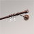 Vorschau Lysel - SET Opal 160cm Trger geschlossen mit Endstcke Kappe in Titan #1W bronze