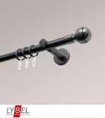 titan Vorschau Lysel - SET Opal 160cm Träger offen mit Endstücke Kugel in Weiss #1W titan