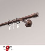 bronze Vorschau Lysel - SET Opal 160cm Träger offen Träger offen mit Endstücke Zylinder in Weiss #1W bronze