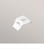 weiss Vorschau Befestigungclip Plafondanlagen sensuna® Decomatic #1F weiss