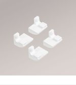 weiss Vorschau SET Glasleistenwinkel Decomatic #1W weiss