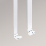 Vorschau SET Klebeleisten Decomatic #1W weiss