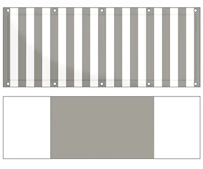 Balkon Sichtschutz bu-111 (Balkon Sichtschutz)