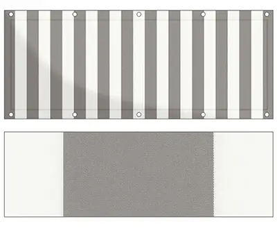 Balkon Sichtschutz bu-G103 (Balkon Sichtschutz)