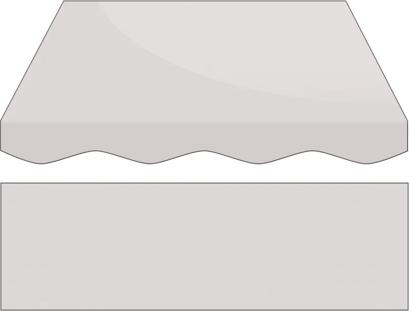 Markise Massanfertigung Markise Texout Glänzend 6756