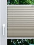 LYSEL HOME Plissee 215A Inula Pearl Fensteransicht