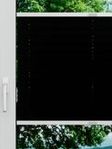 Plissee Krepp Black Out 4108.0159 Fensteransicht