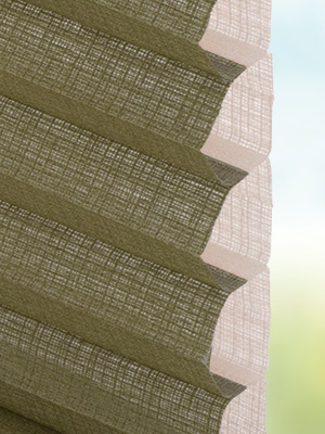 Stoff Plissee Maßanfertigung Comb Cloth weave 89.377