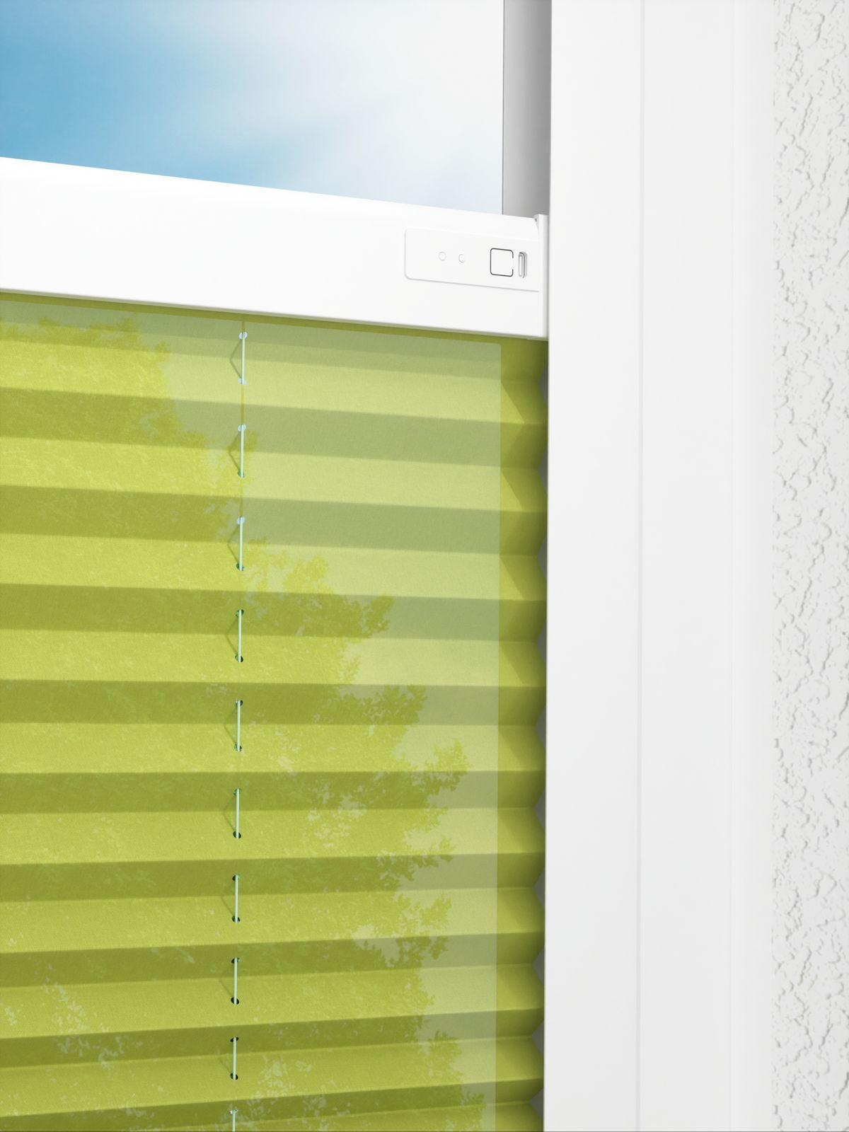 Detailansicht LYSEL HOME Plissee 316A Flame