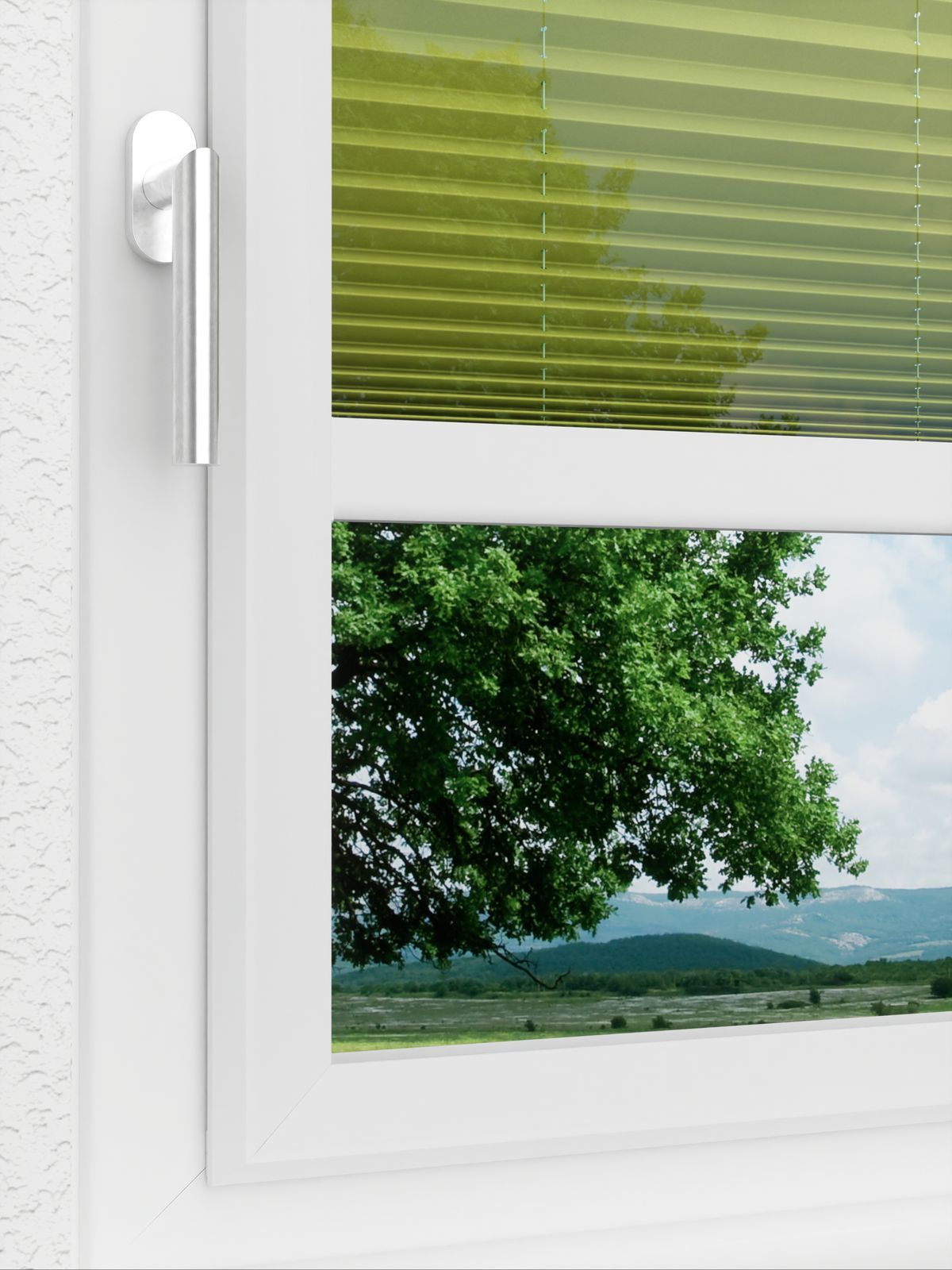 Detailansicht LYSEL HOME Plissee 316A Flame