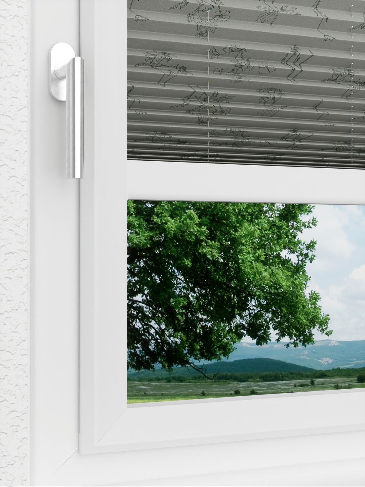 Detailansicht LYSEL HOME Plissee 437A Medea