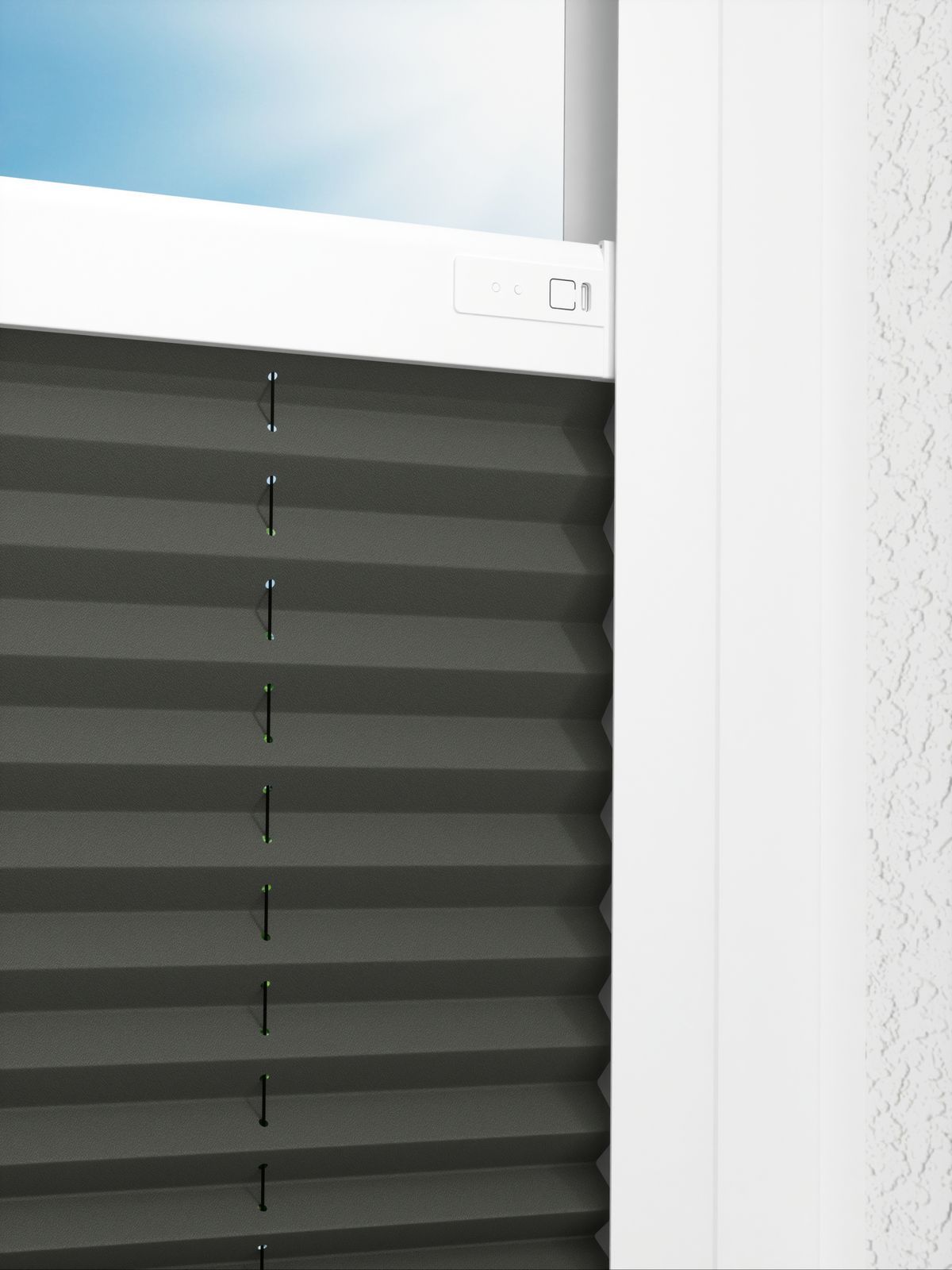 Detailansicht LYSEL HOME Plissee 202A Aralia BO