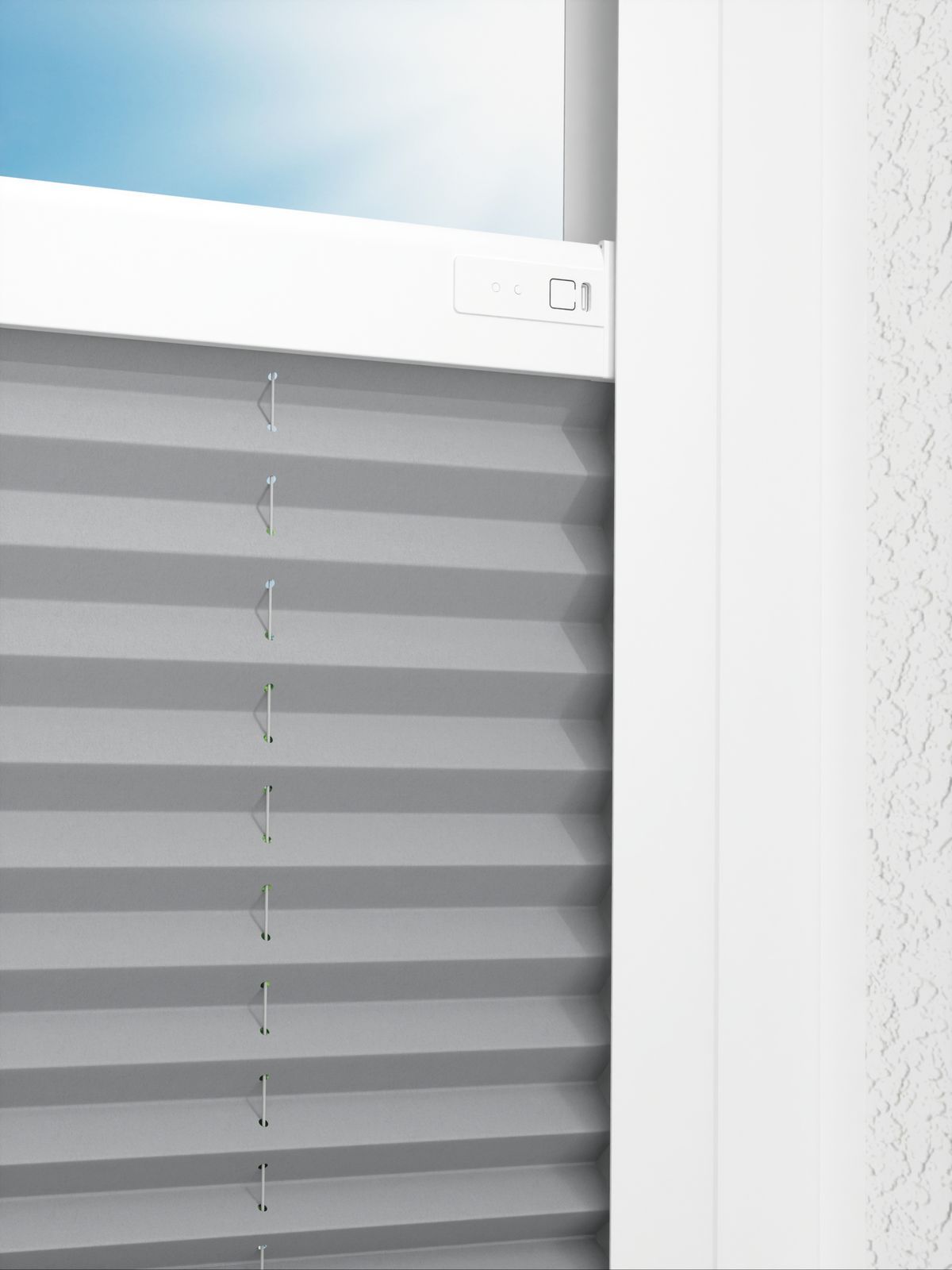 Detailansicht LYSEL HOME Plissee 218A Pinus BO