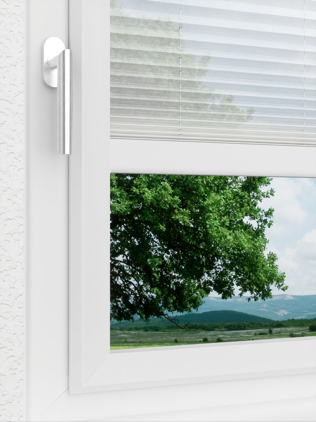 Detailansicht LYSEL HOME Plissee 118A Calluna