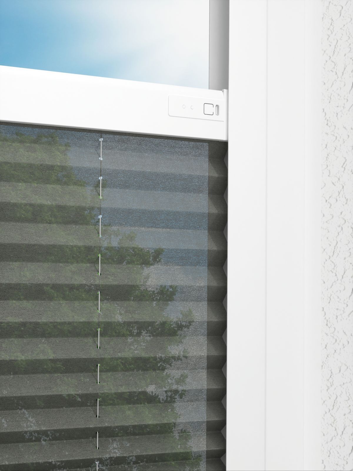 Detailansicht LYSEL HOME Plissee 112A Calluna