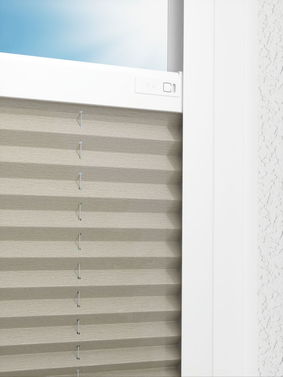 Detailansicht LYSEL HOME Plissee 304A Arabis