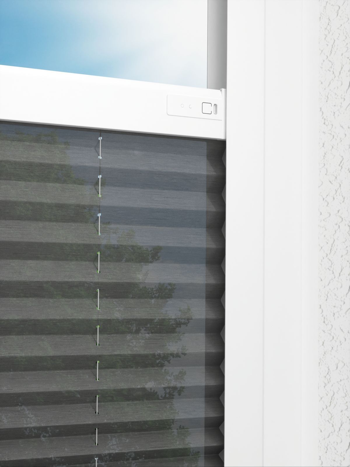 Detailansicht LYSEL HOME Plissee 321A Sensitivo