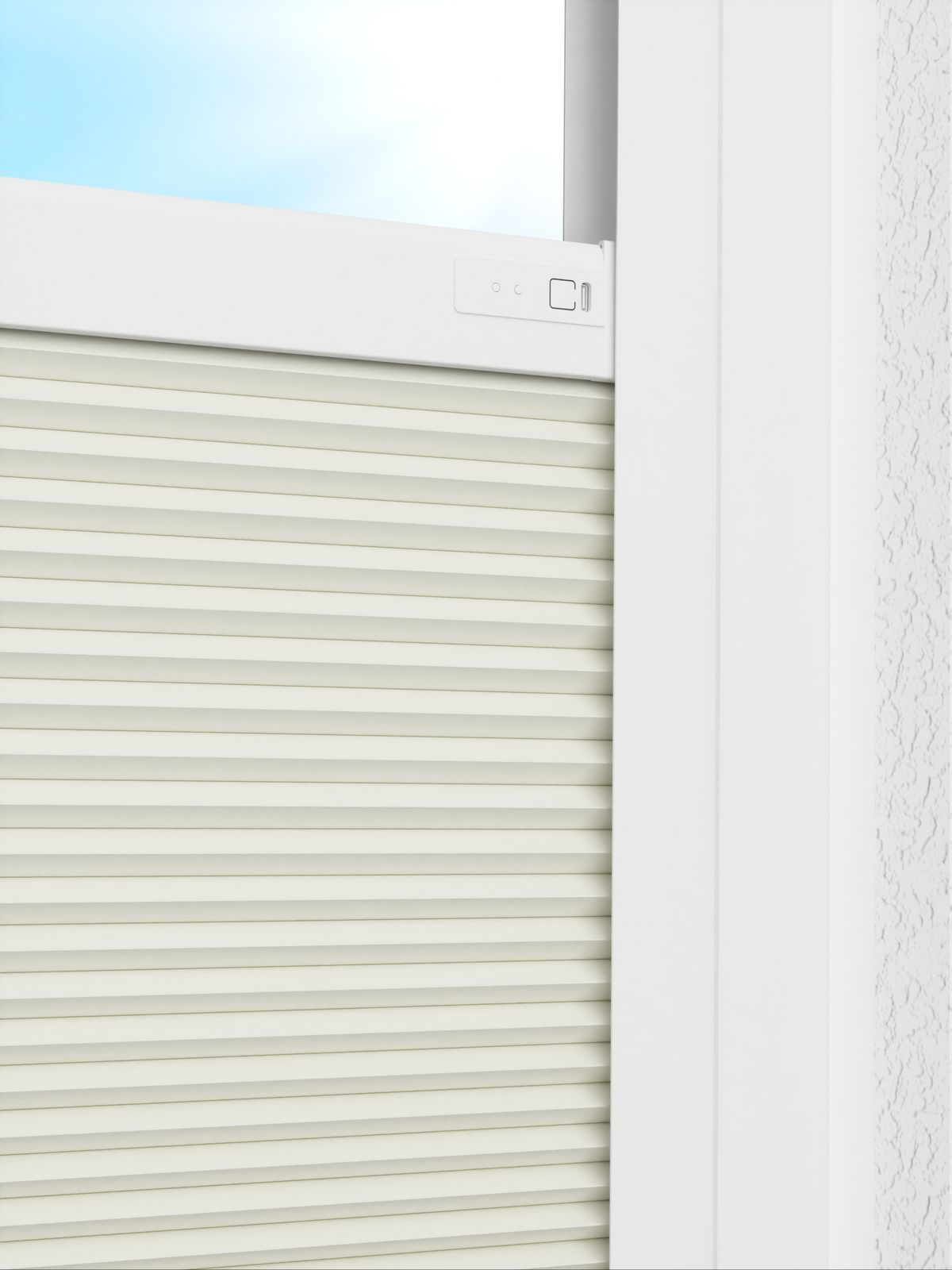 Detailansicht LYSEL HOME Plissee 015A Nana BO Wabe