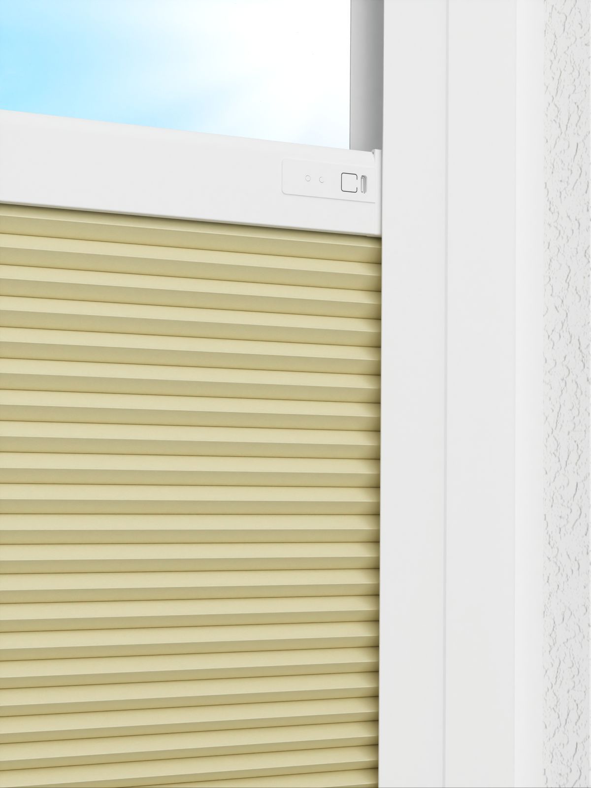 Detailansicht LYSEL HOME Plissee 025A Nana BO Wabe