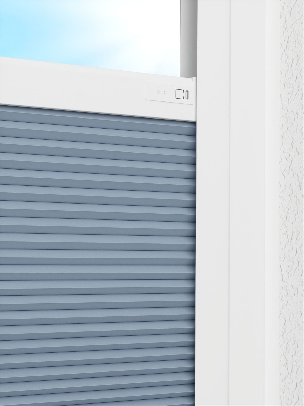 Detailansicht LYSEL HOME Plissee 023A Nana BO Wabe