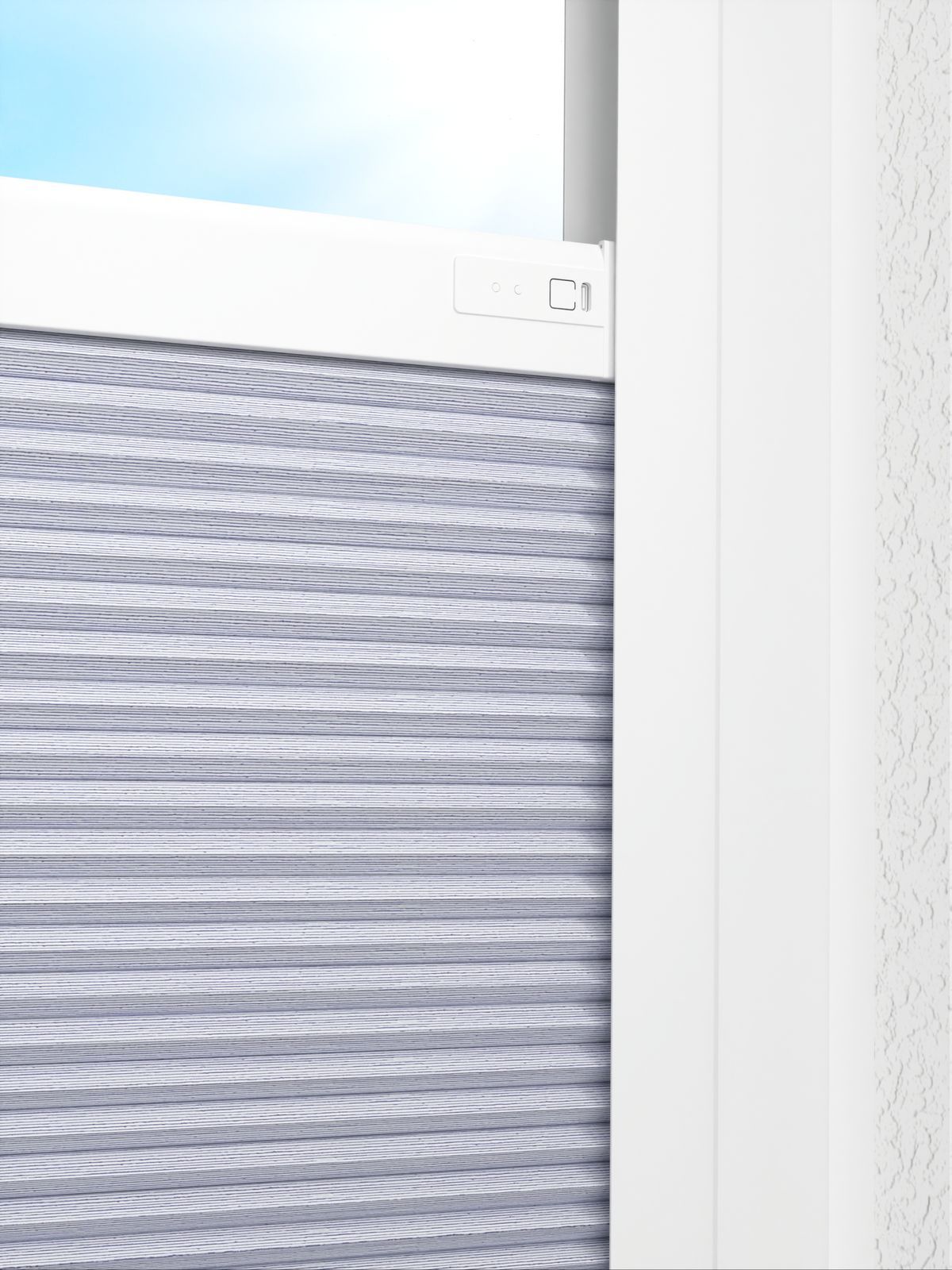 Detailansicht LYSEL HOME Plissee 312A Lanea BO Wabe