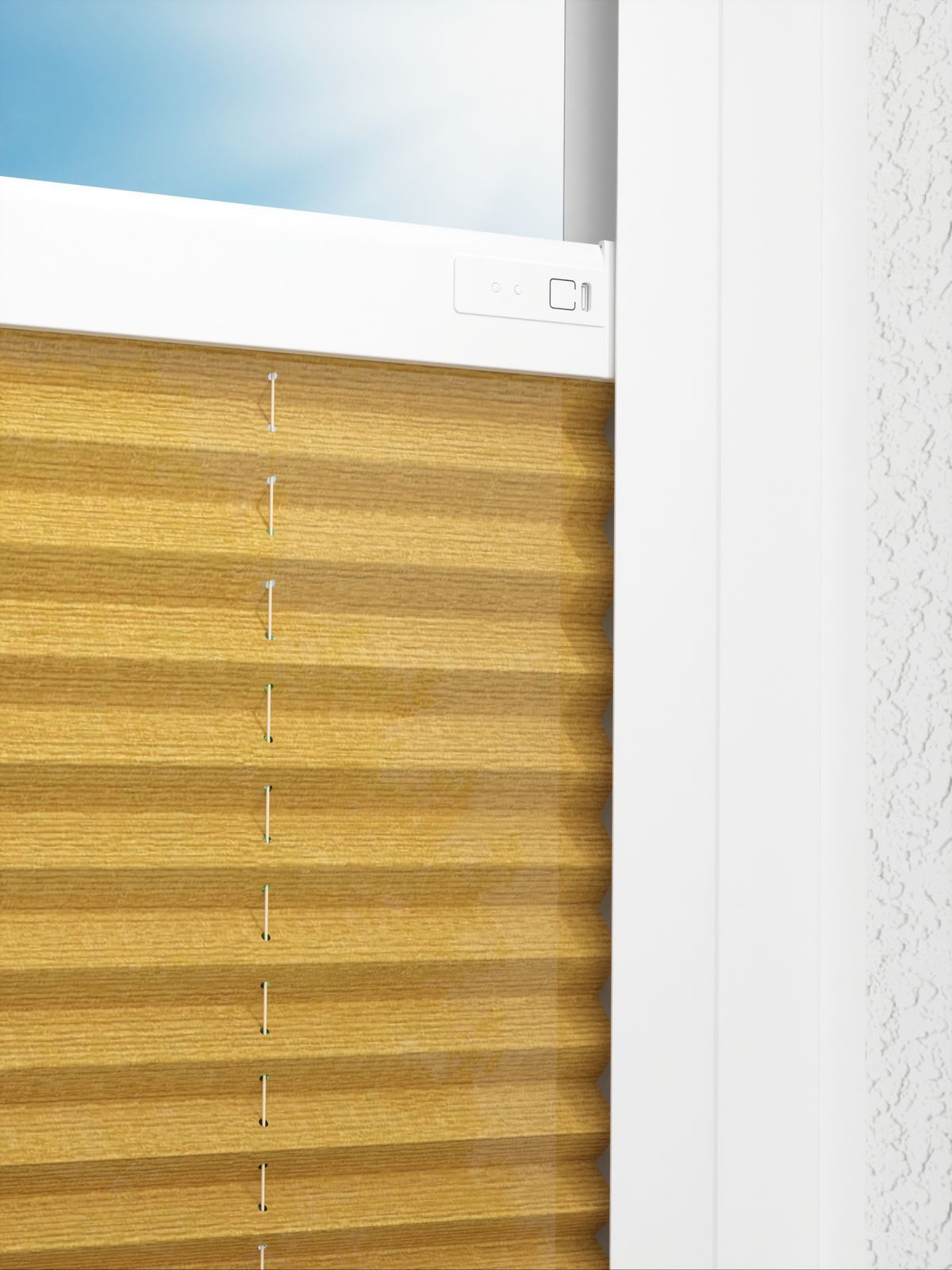 Detailansicht LYSEL HOME Plissee 432A Light Mix