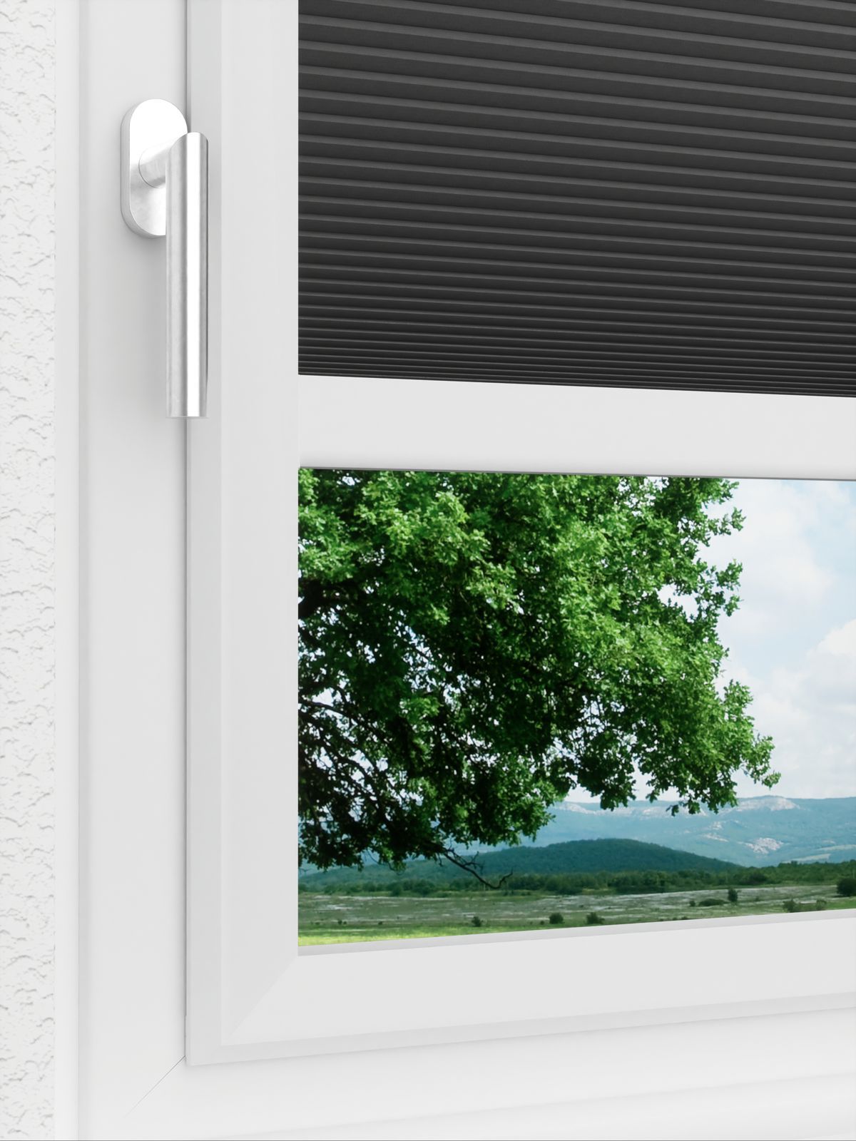 Detailansicht LYSEL HOME Plissee 310A Grid Wabe