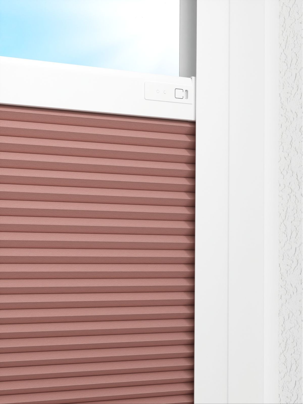 Detailansicht LYSEL HOME Plissee 339A Lightly Wabe